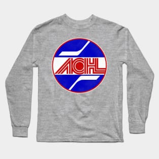 Defunct ACHL Atlantic Coast Hockey League Long Sleeve T-Shirt